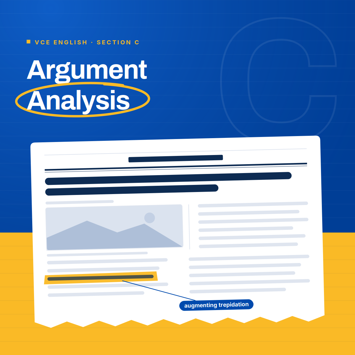 Section C: Argument Analysis