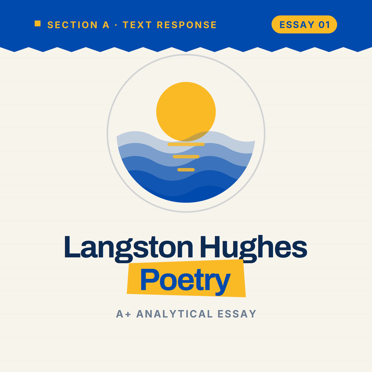 Langston Hughes Poetry: Top-Scoring Sample Essay on Symbols and Motifs (How topic)