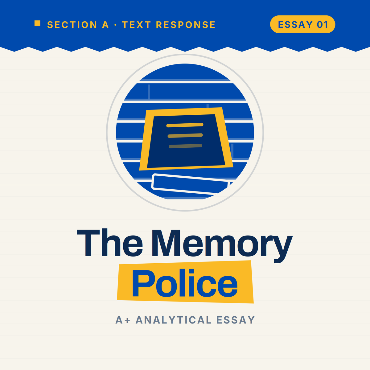 The Memory Police: Top-Scoring Sample Essay on Victims and enablers